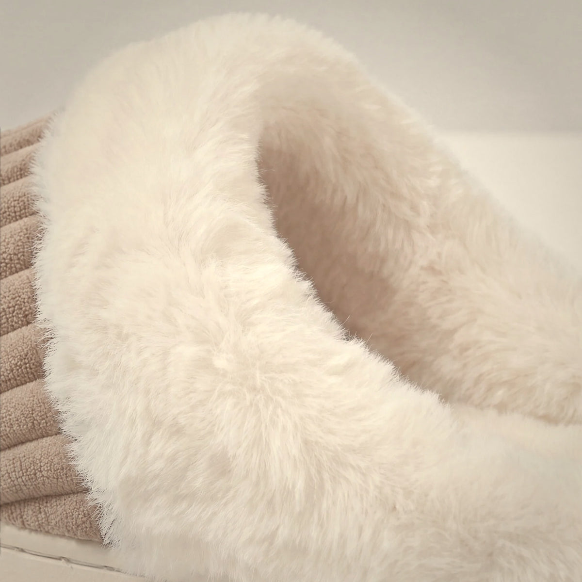 LUN Fløjl – Beige